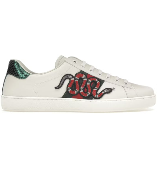 Gucci Ace Serpiente bordada