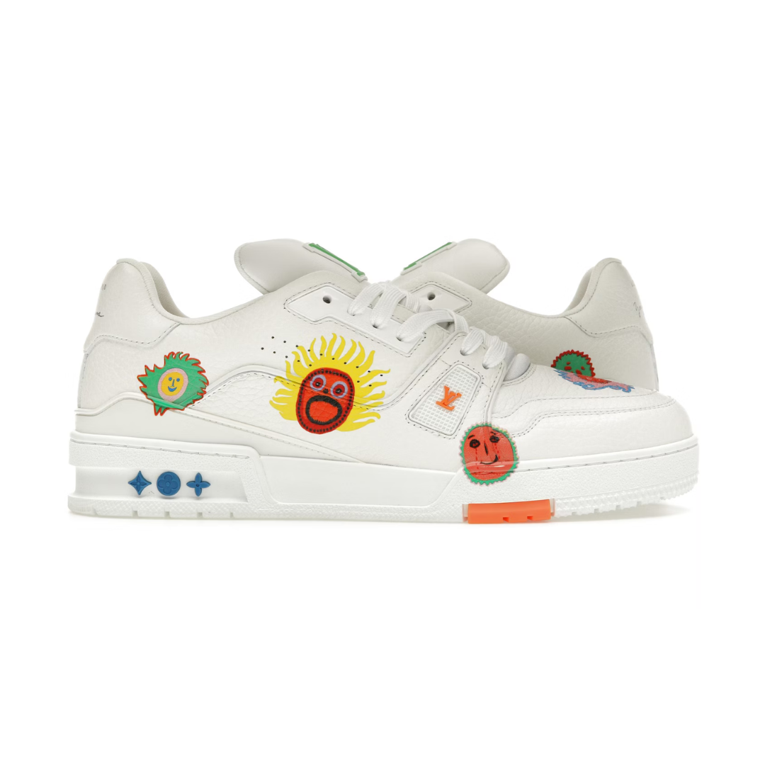 Louis Vuitton x Yayoi Kusama Sneak Blanco Estampado